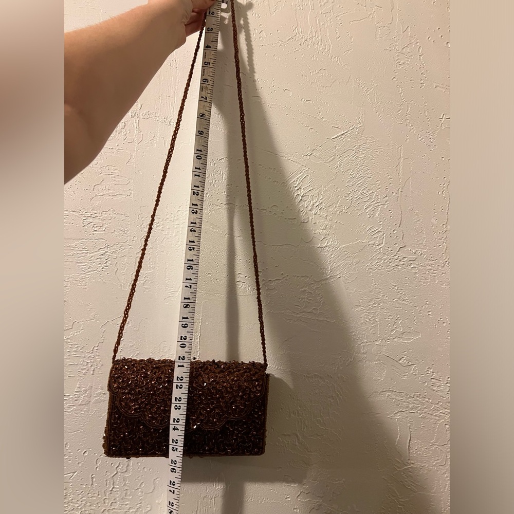 Vintage Beaded Sequin Crossbody - Picture 11 of 14